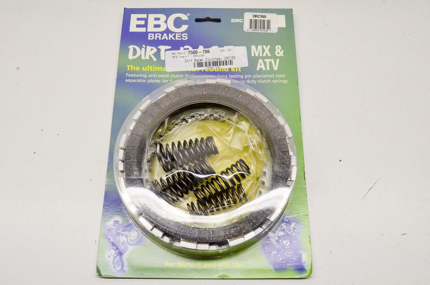 New EBC Dirt Racer Clutch Kit NOS