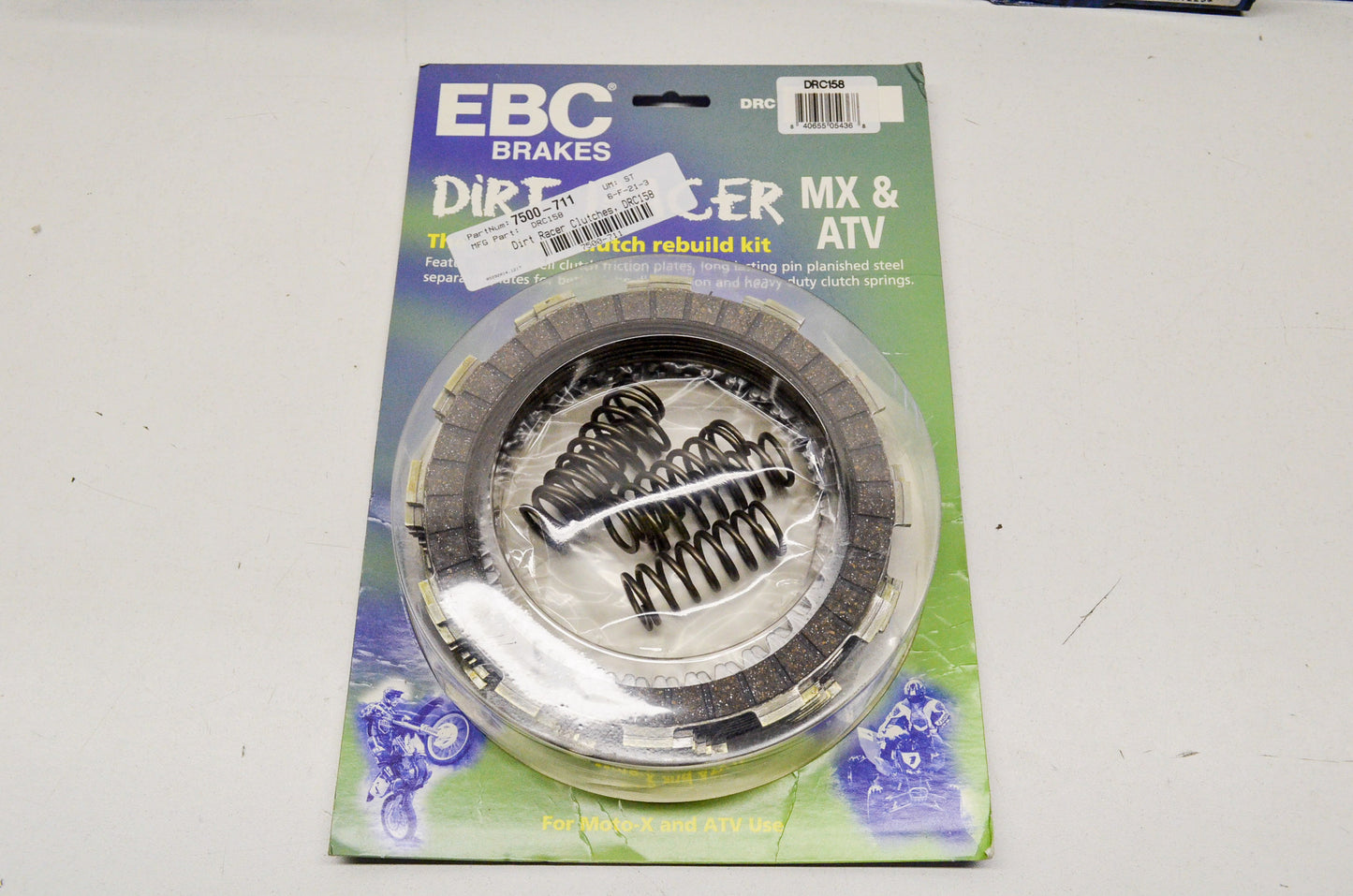 New EBC Dirt Racer Clutch Kit NOS