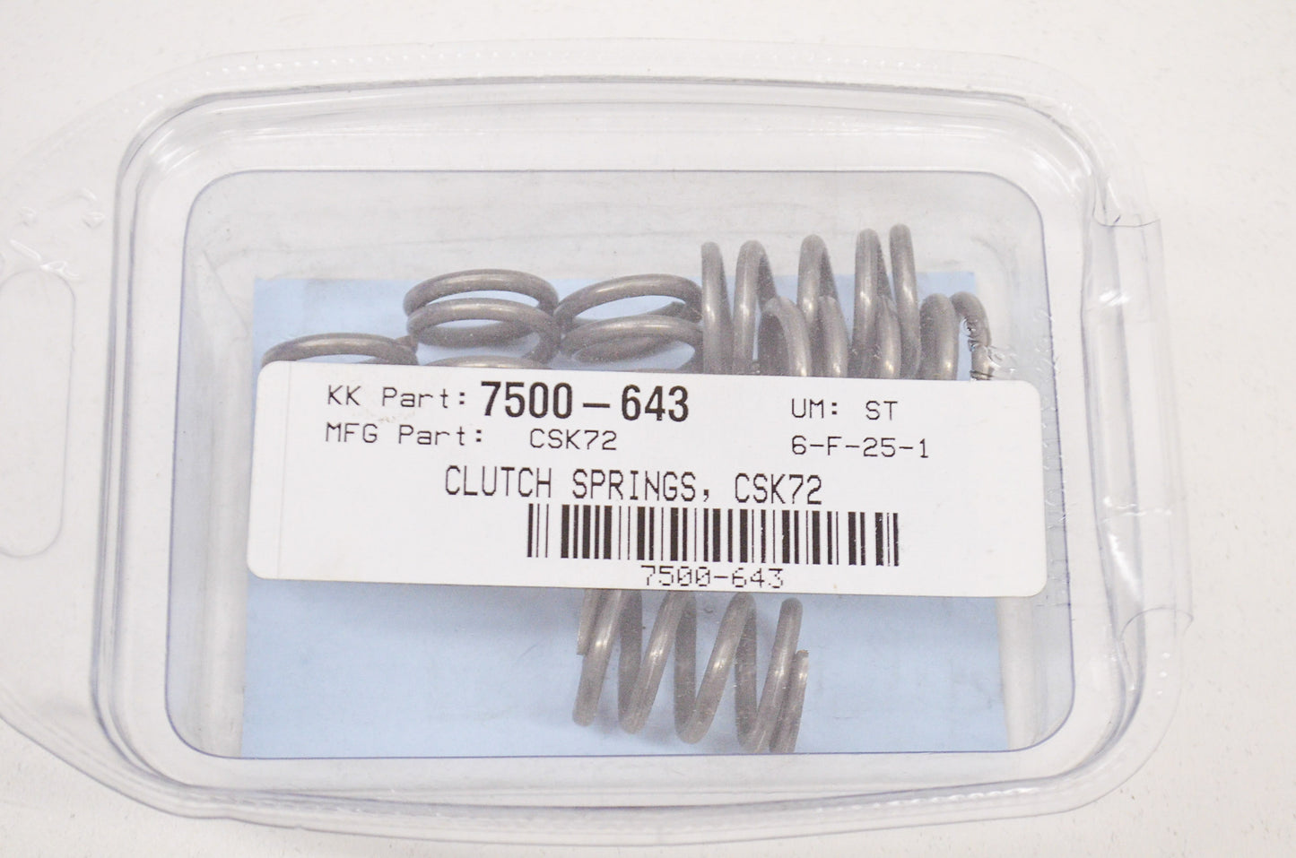 EBC CSK72 Clutch Spring QTY 6 NOS