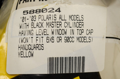 New Maier Handguard Kit Yellow Polaris NOS