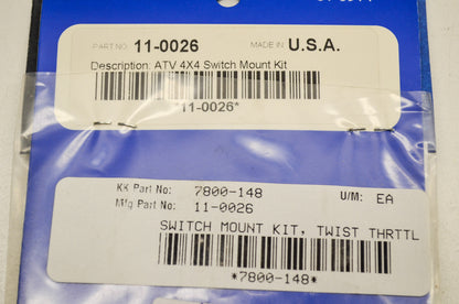 ATV 4x4 Switch Mount Kit NOS