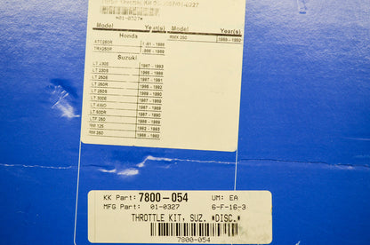 New Motion Pro Turbo Throttle Kit Suzuki Honda NOS