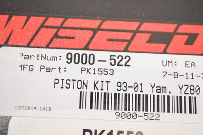 New Wiseco Forged Piston Kit 47mm 93-01 Yamaha YZ80