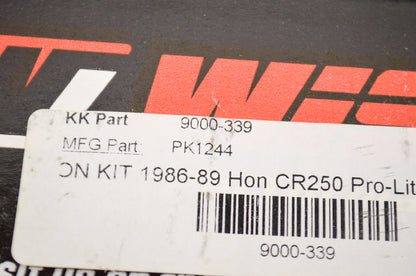 New Wiseco Top End Kit 67mm 86-89 Honda CR250