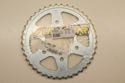 New Sunstar Steel Rear Sprocket Kawasaki 41T NOS