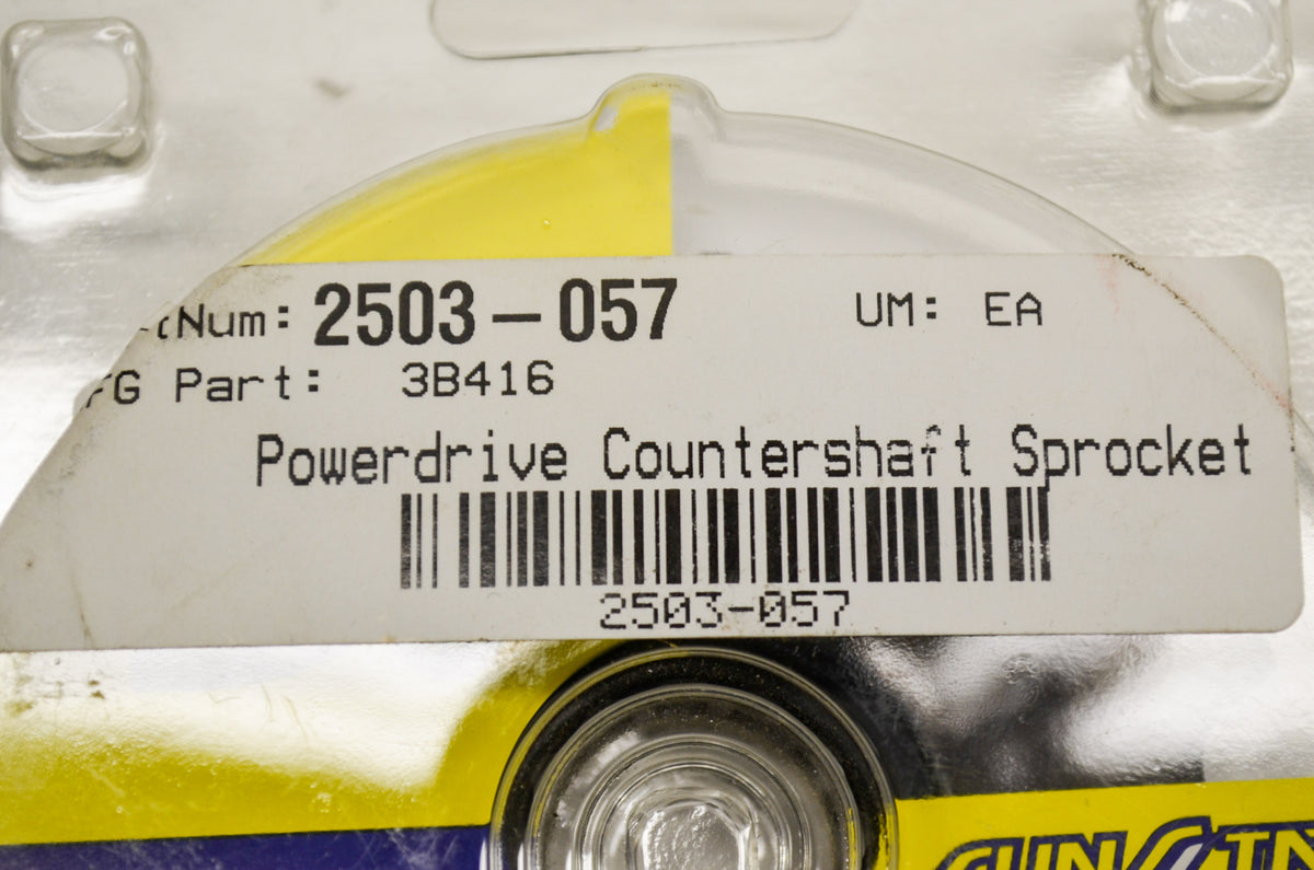 Sunstar 2503-057, 3B416 Powerdrive Countershaft Front Sprocket NOS