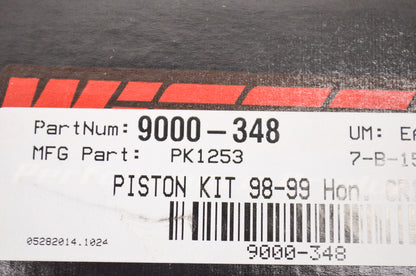 New Wiseco Forged Piston Kit 54mm 98-99 Honda CR125