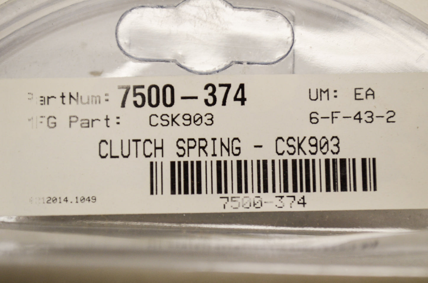 New EBC Diaphragm Clutch Spring NOS
