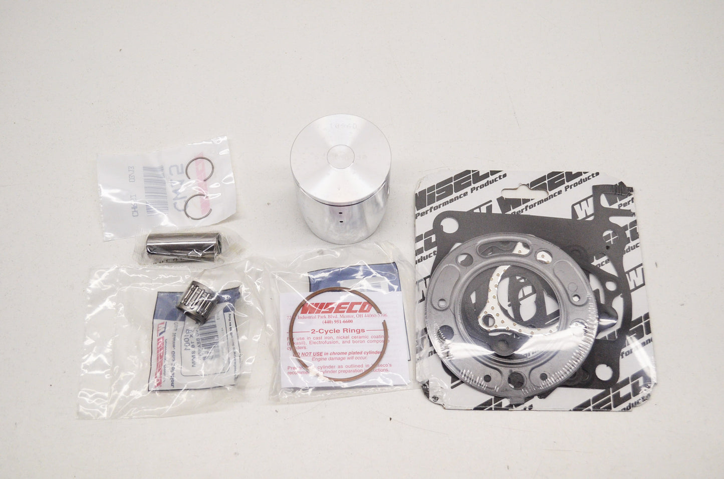 New Wiseco Forged Piston Kit 54.5mm 98-99 Honda CR125