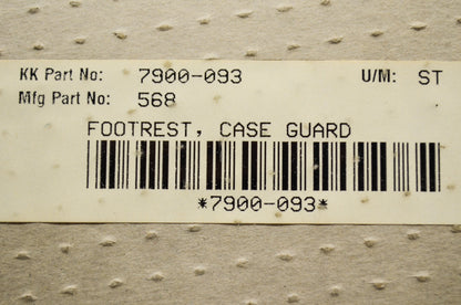 Rubber Foot Pad Kit 7/8-1' NOS