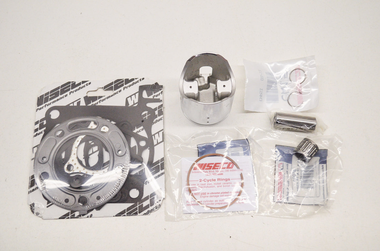 New Wiseco Forged Piston Kit 54.5mm 98-99 Honda CR125