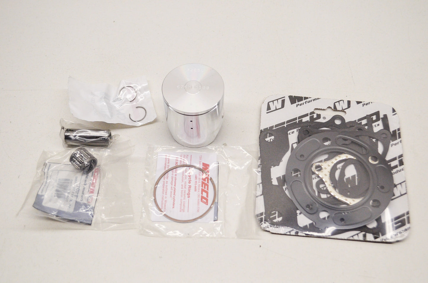 New Wiseco Forged Piston Kit 55mm 98-99 Honda CR125