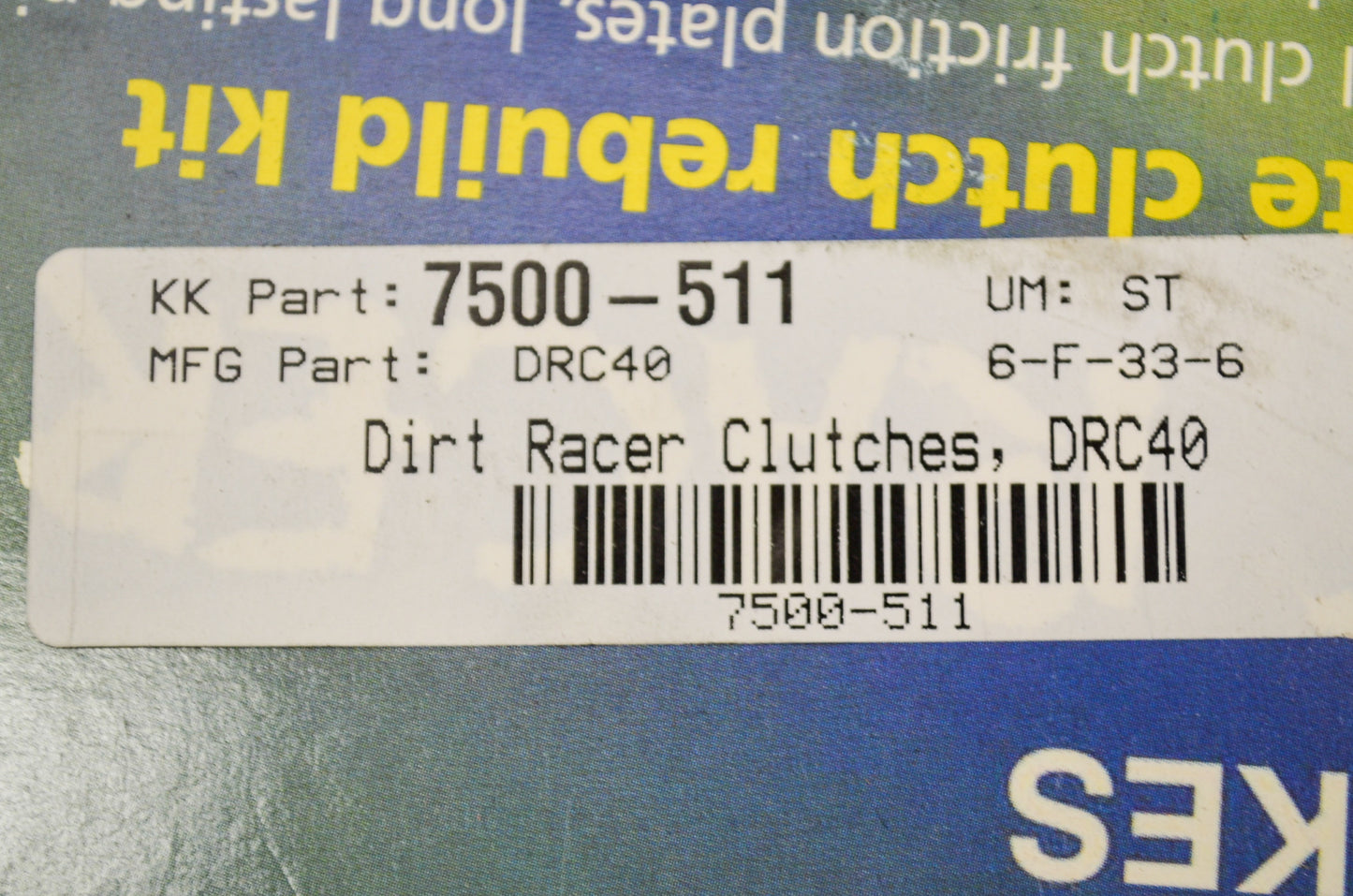 EBC DRC40 Dirt Racer Clutch Kit NOS
