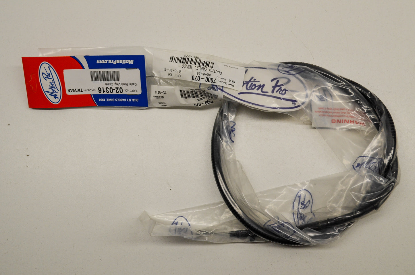 Motion Pro 7000-070, 02-0316 Clutch Cable Honda NOS
