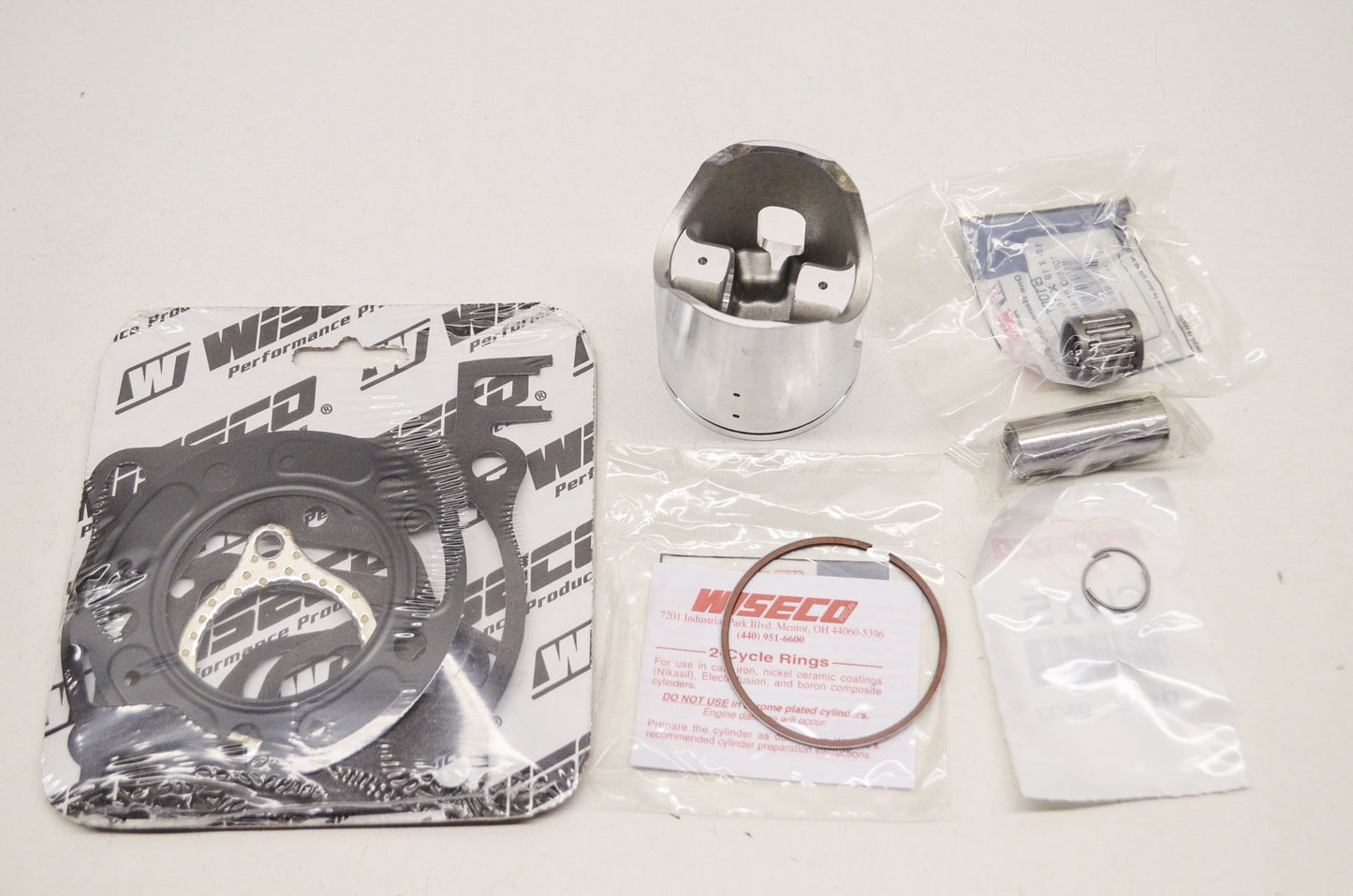 New Wiseco Forged Piston Kit 56mm 98-99 Honda CR125