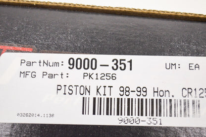 New Wiseco Forged Piston Kit 56mm 98-99 Honda CR125