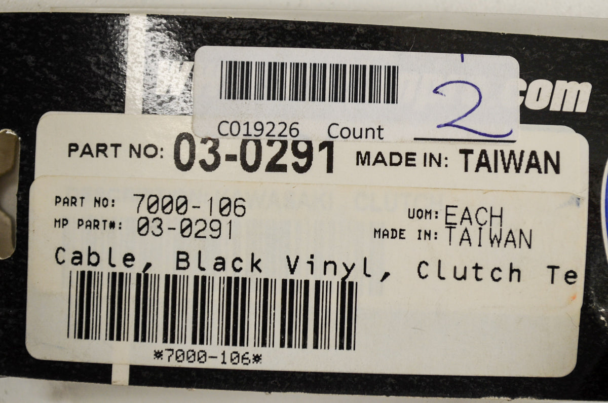 Motion Pro 7000-106, 03-0291 Clutch Cable NOS