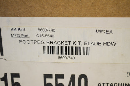 New Cycle Country Footpeg Bracket Kit Yahama NOS