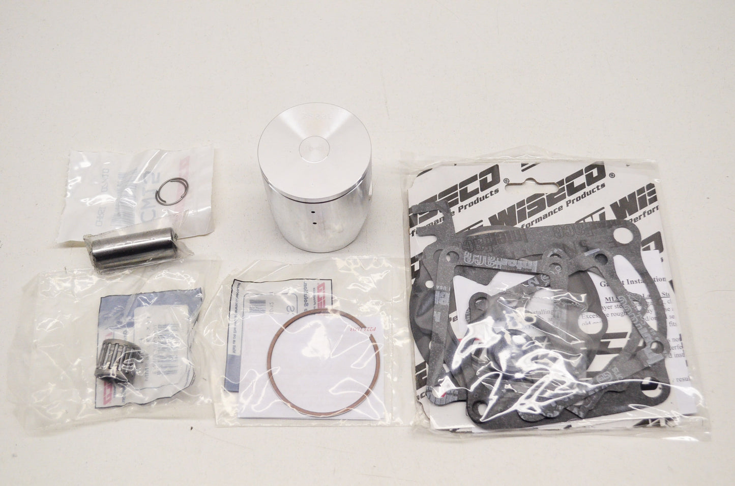 New Wiseco Forged Piston Kit 54.5mm 01-02 Honda CR125