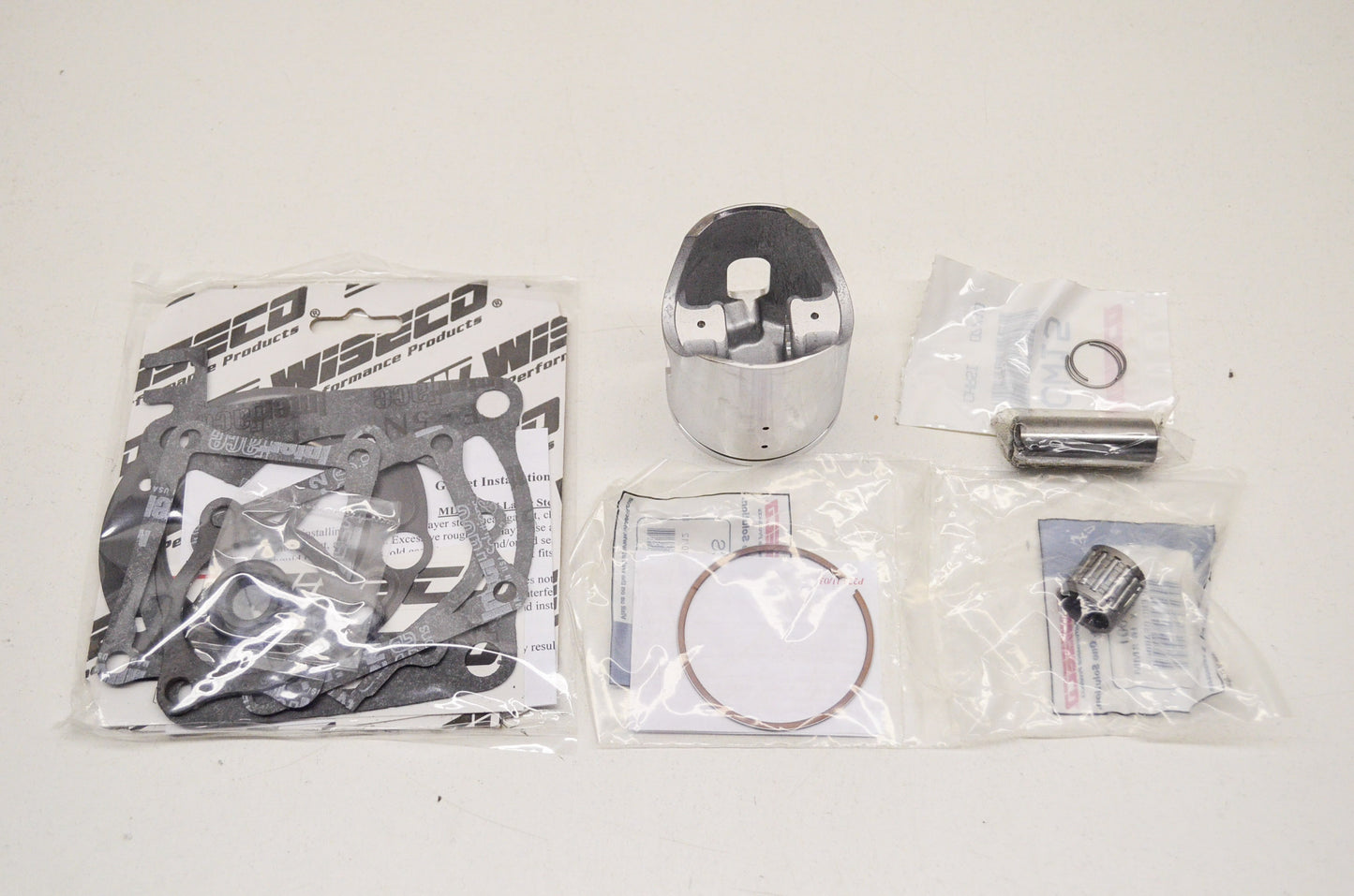 New Wiseco Forged Piston Kit 54.5mm 01-02 Honda CR125