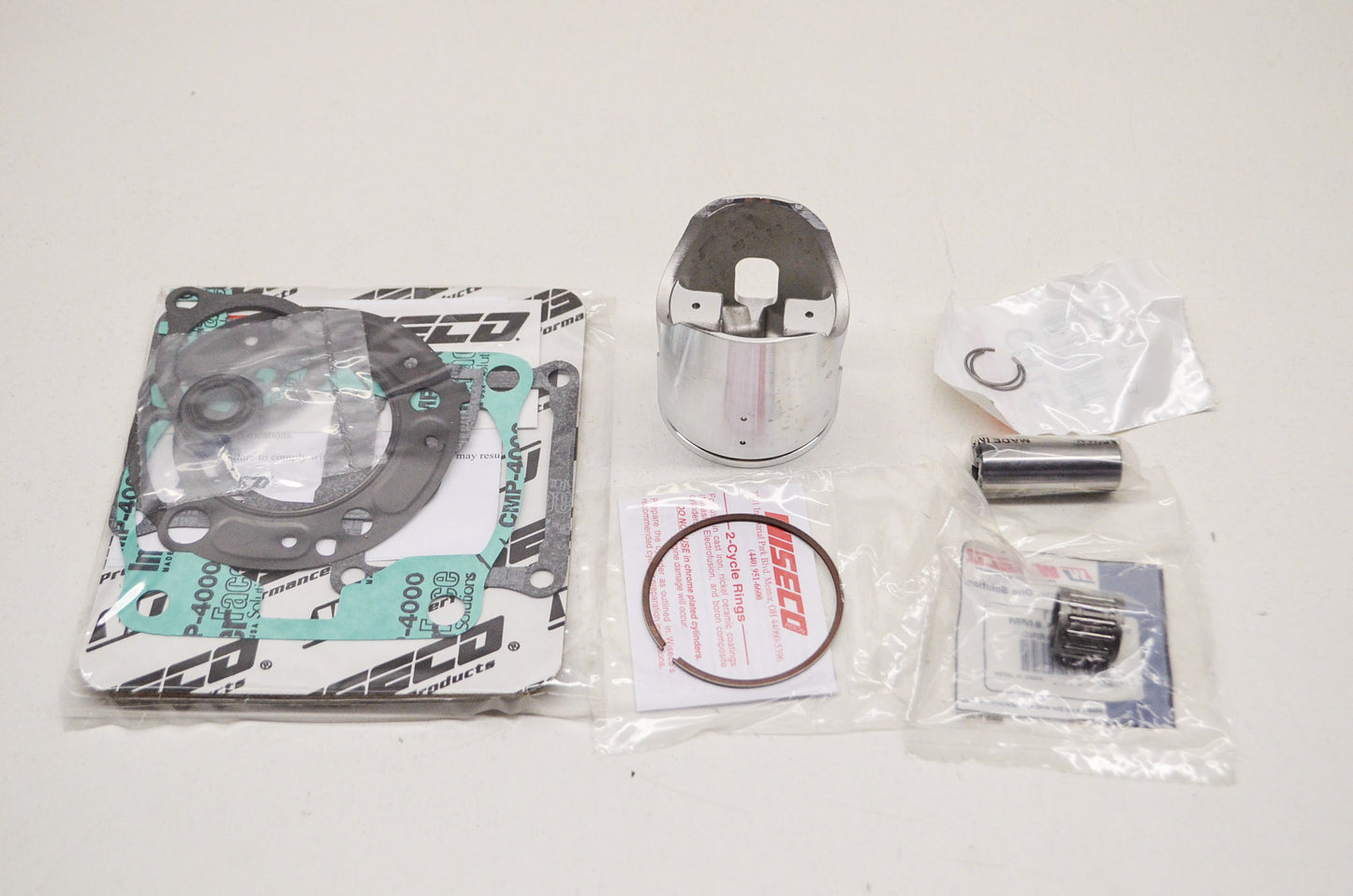 New Wiseco Forged Piston Kit 55mm 01-02 Honda CR125