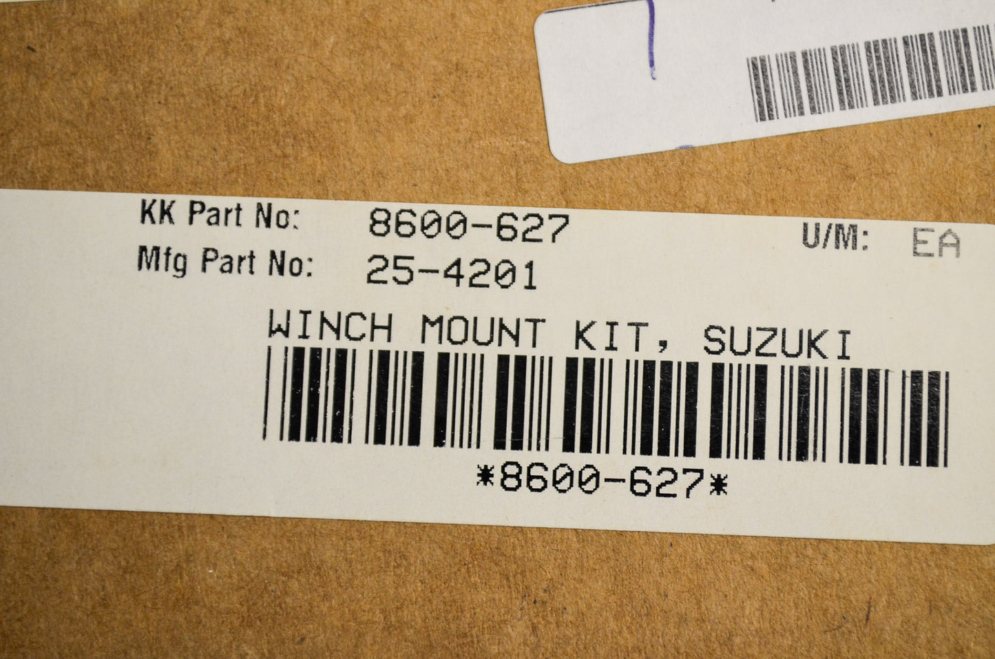 Cycle Country 8600-627, 25-4201 Winch Mount Kit Suzuki NOS