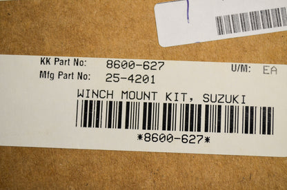 Cycle Country 8600-627, 25-4201 Winch Mount Kit Suzuki NOS