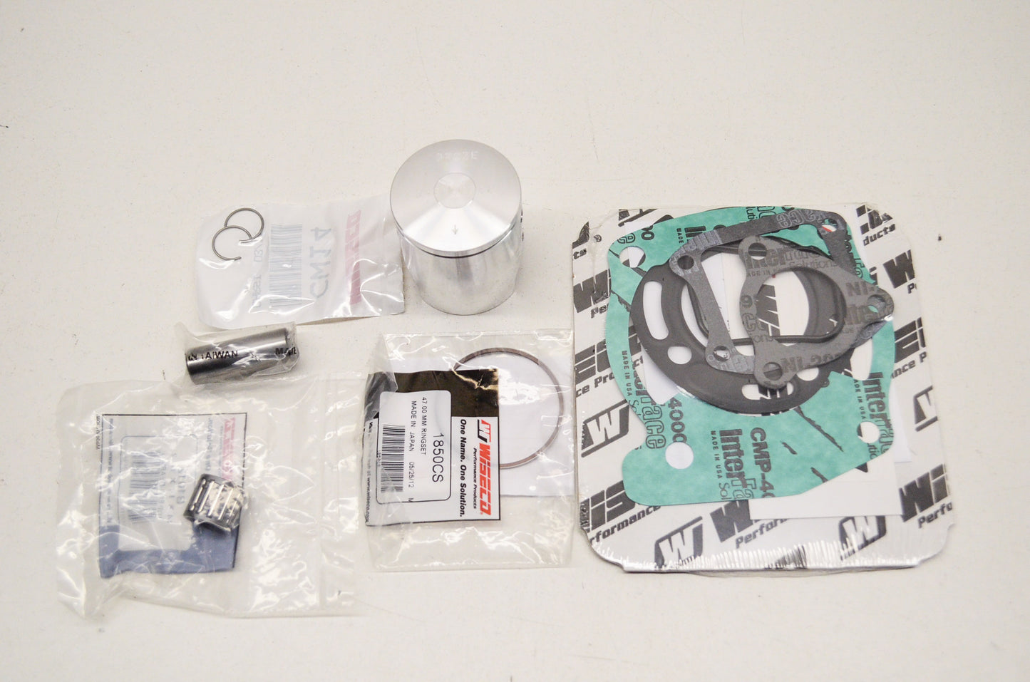 New Wiseco Forged Piston Kit 47mm 92-02 Honda CR80