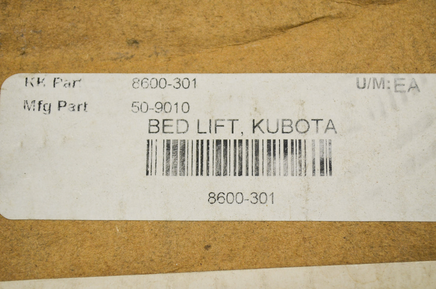 Bed Lift Kit 05-07 Kubota RTV900 NOS