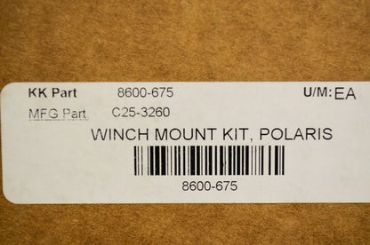 New Cycle Country Winch Mount Kit Polaris NOS