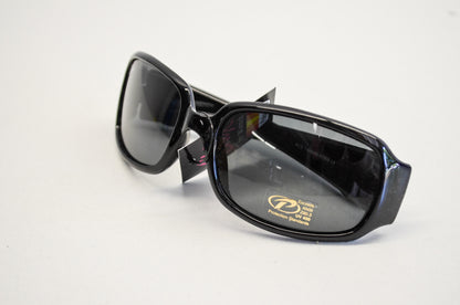 New PCS Chix Starlight Black Polarized Sunglasses UV 400 NOS