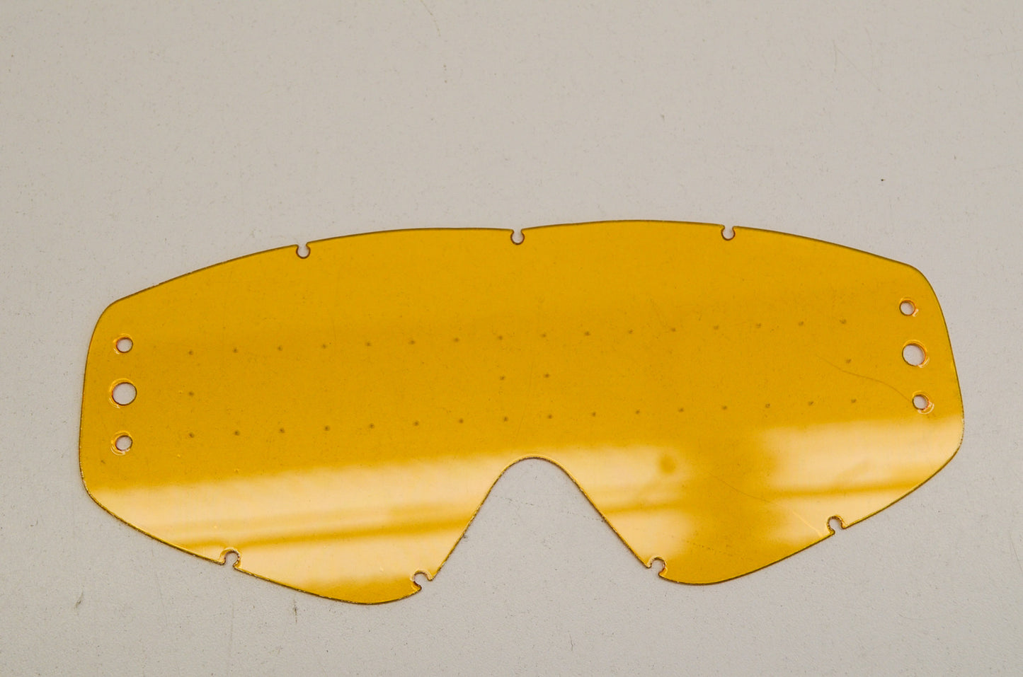 EKS Brand 1200-982, 067-40285 Go-X Zip Off Anti-Fog Lens Yellow NOS