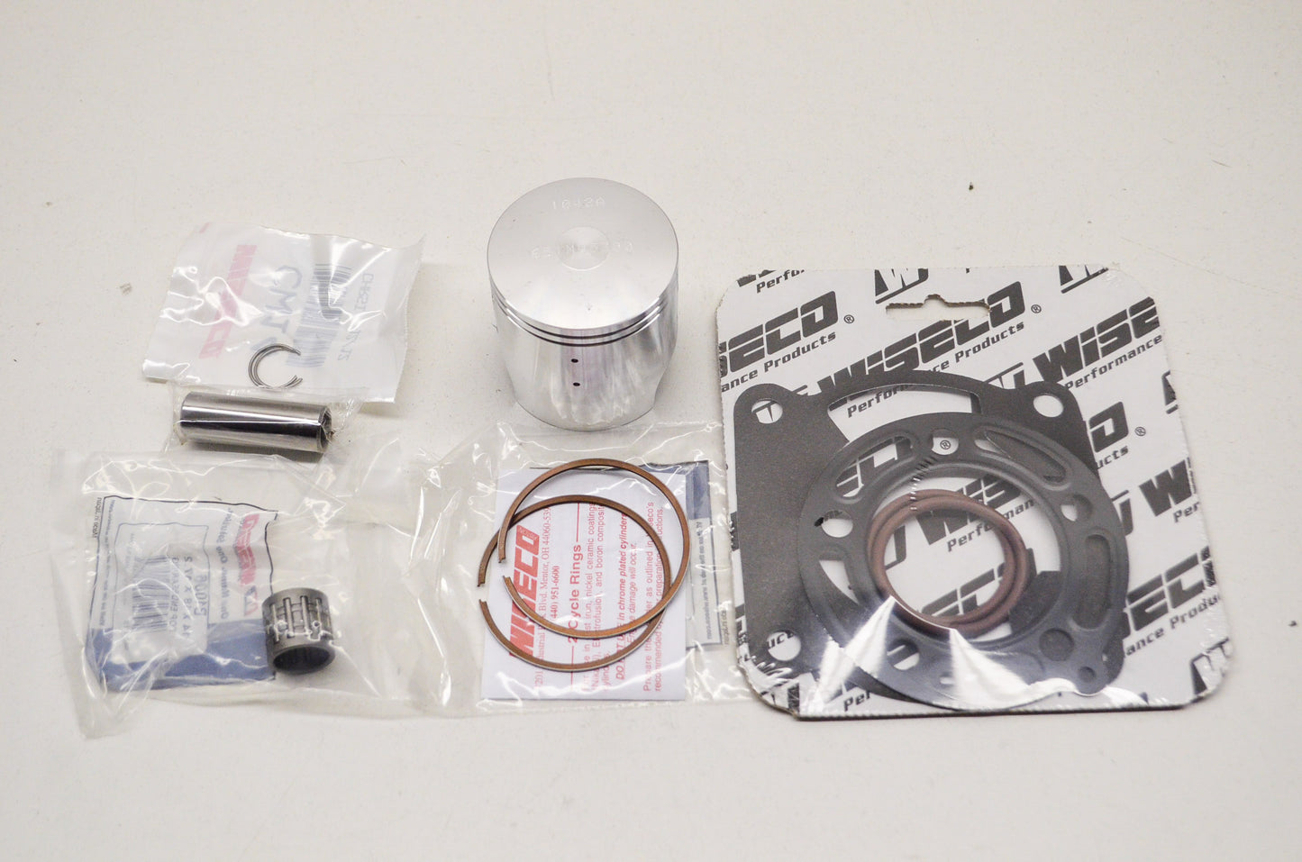 New Wiseco Forged Piston Kit 53mm 95-97 Kawasaki KX100