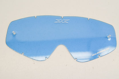 New EKS Brand Go-X Anti-Fog Lens Blue Tint NOS