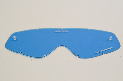 New EKS Brand Go-X Anti-Fog Lens Blue Tint NOS
