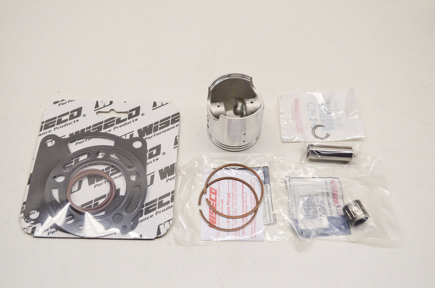 New Wiseco Forged Piston Kit 53mm 95-97 Kawasaki KX100