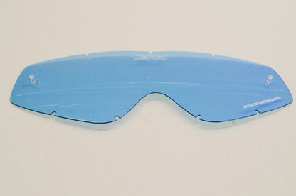 New EKS Brand Go-X Anti-Fog Lens Blue Mirror NOS