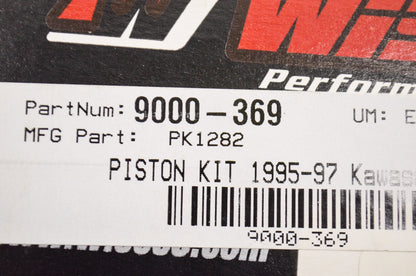 New Wiseco Forged Piston Kit 53mm 95-97 Kawasaki KX100