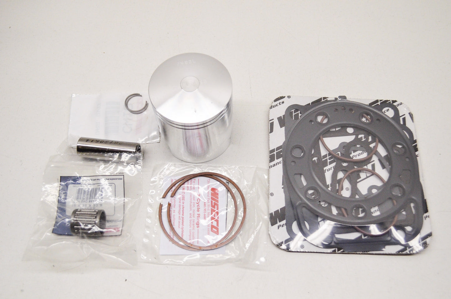New Wiseco Forged Piston Kit 66.4mm 92 Kawasaki KX250