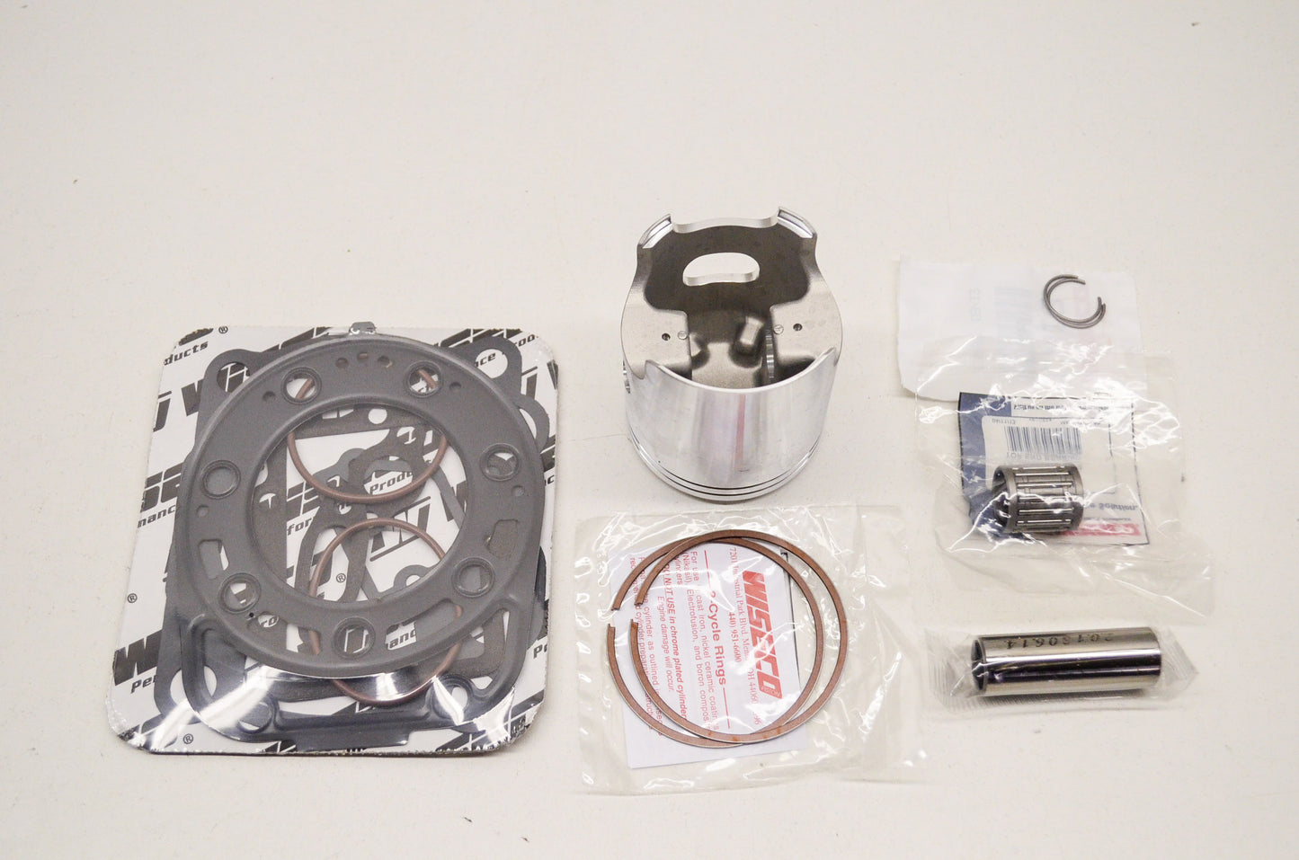 New Wiseco Forged Piston Kit 66.4mm 92 Kawasaki KX250