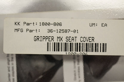 Gripper MX Seat Cover Black NOS