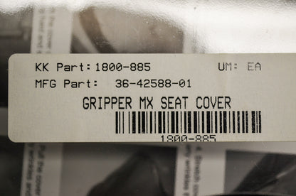 Gripper MX Seat Cover Black NOS