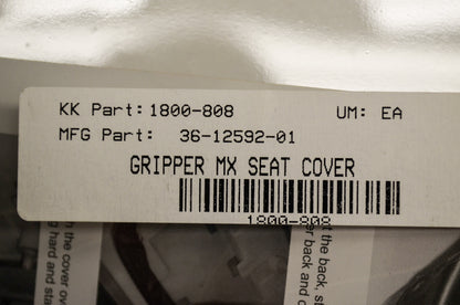 Gripper MX Seat Cover Black NOS