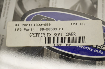 Gripper MX Seat Cover Black NOS