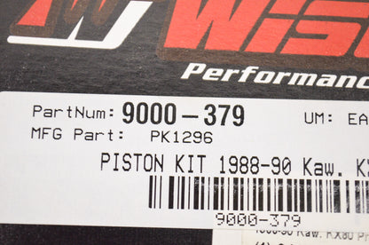 New Wiseco Forged Piston Kit 48mm 88-90 Kawasaki KX80
