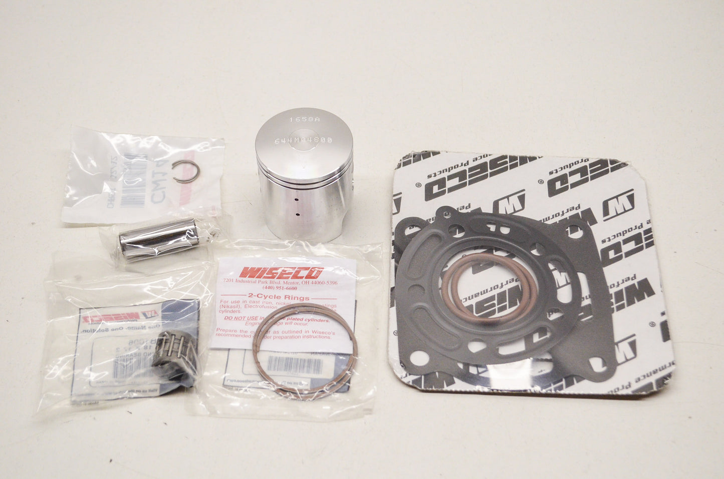 New Wiseco Forged Piston Kit 48mm 91-97 Kawasaki KX80