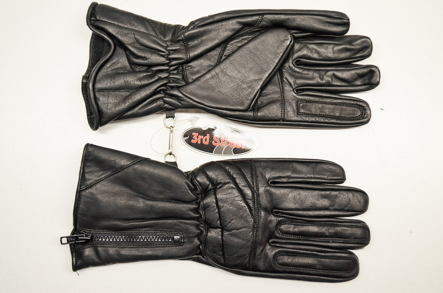 3rd Street 1100-090 Pair Leather Riding Gloves XXXL NOS