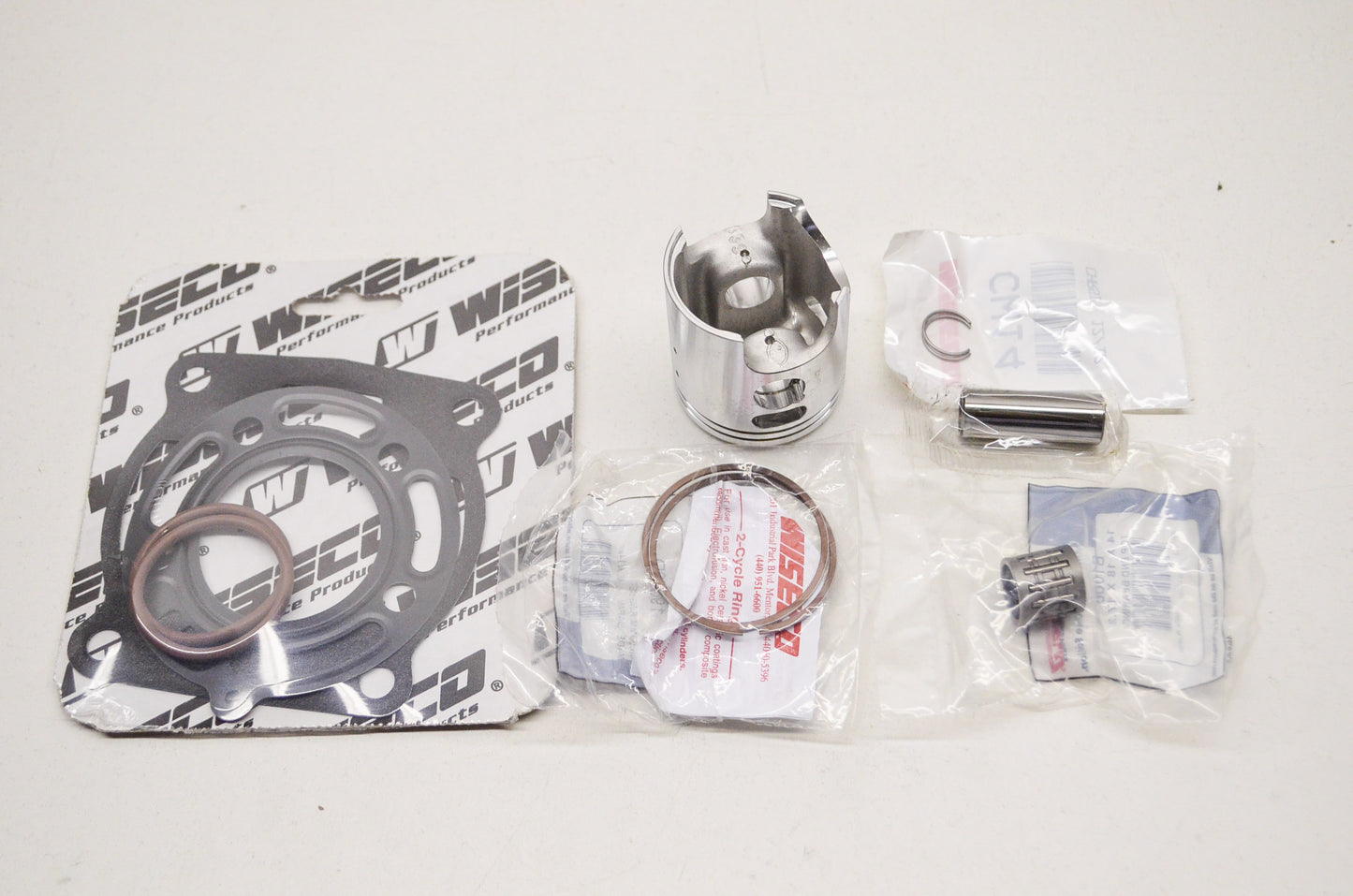 New Wiseco Forged Piston Kit 48.5mm 91-97 Kawasaki KX80