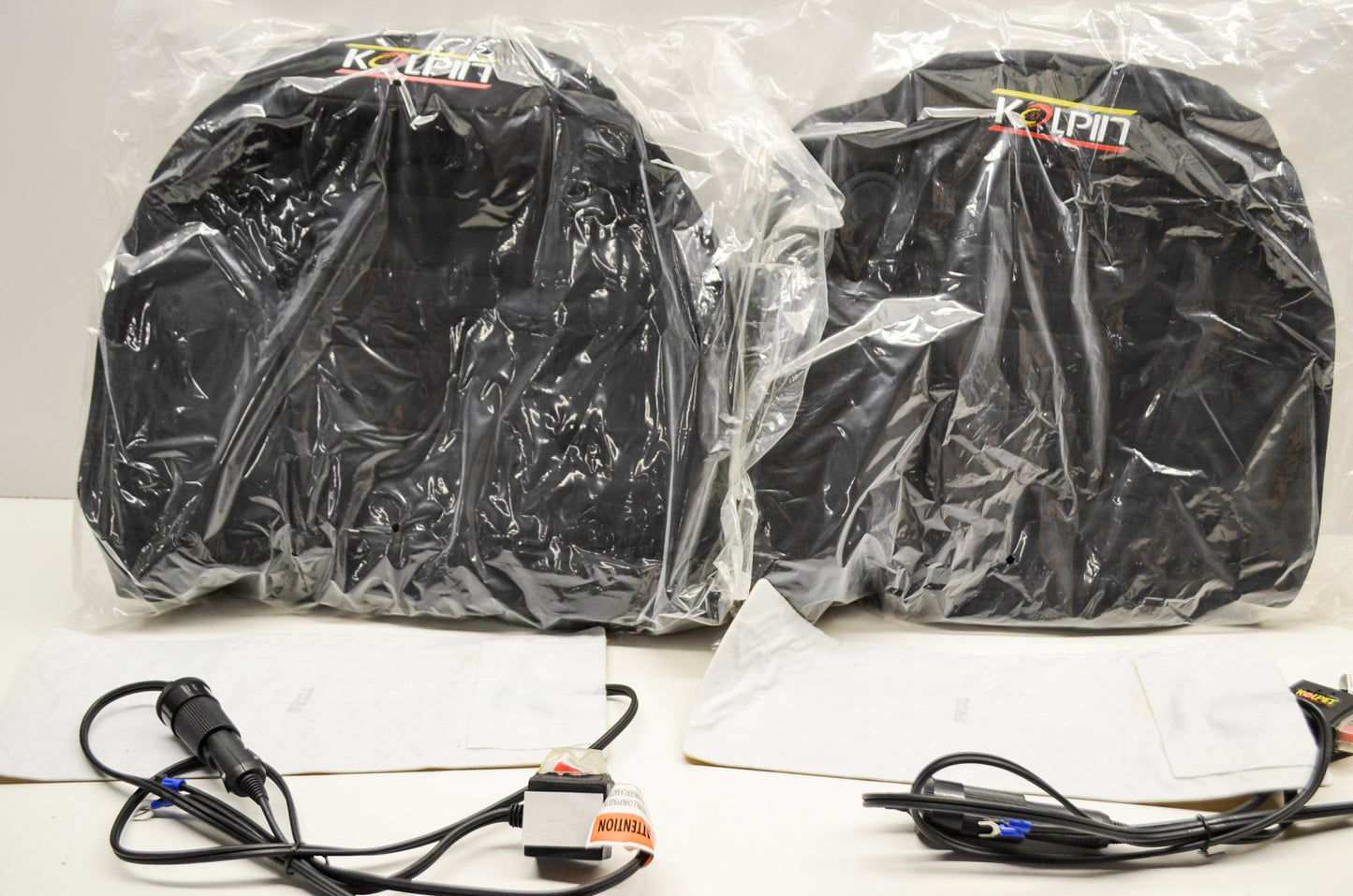 New Kolpin UTV Heated Bucket Seat Cover Black NOS