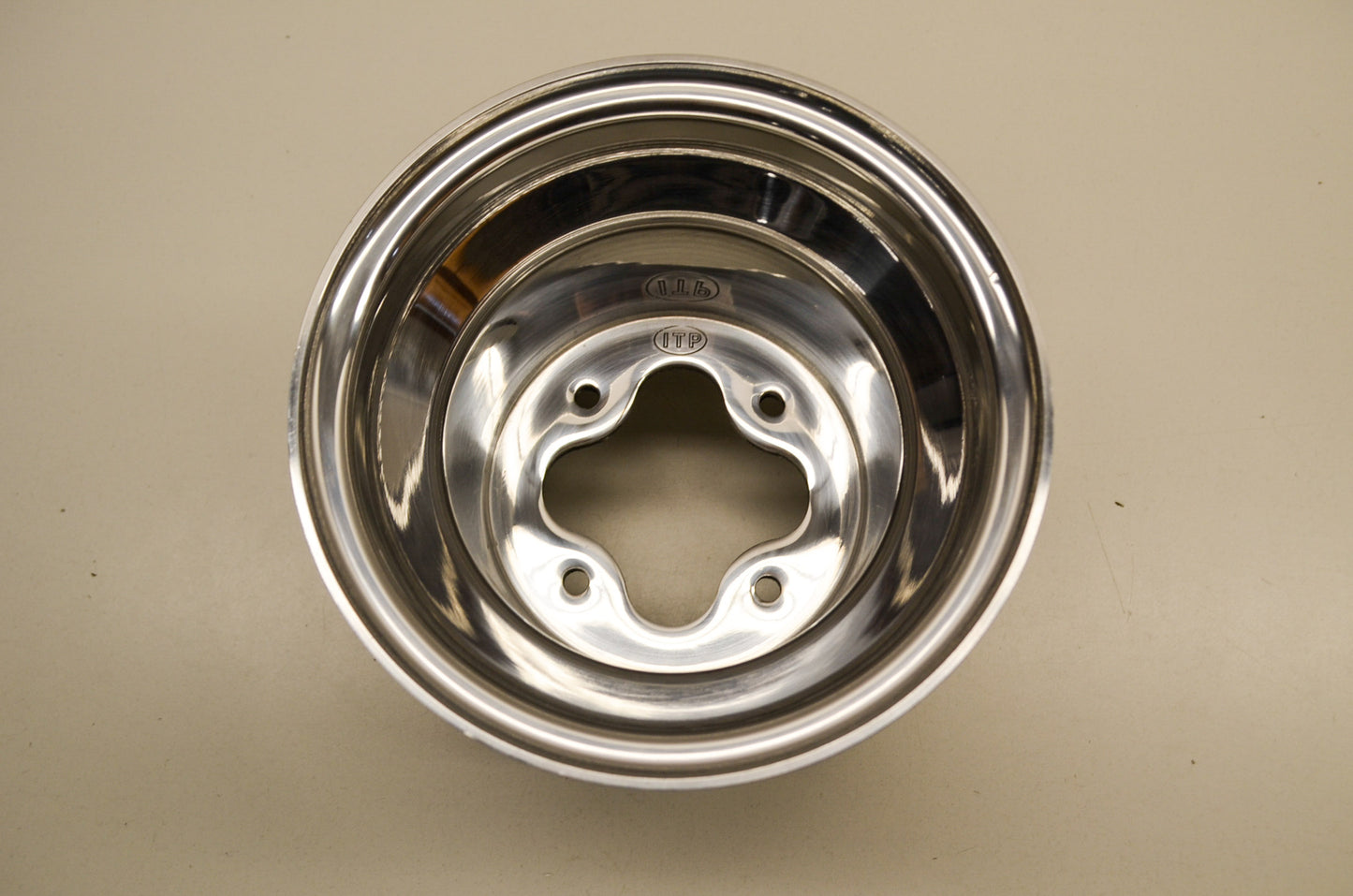 New Industrial Tire Products T-9 Pro Series Wheel 8x8.5 Polished NOS